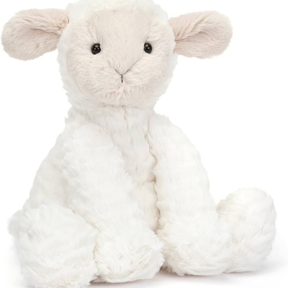 Jellycat Fuddlewuddle Lamb Stuffed Animal, Medium 9 inches  | Classic Gi… - Picture 1 of 3